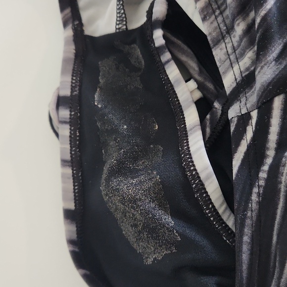 Nike Women's Water Stripe Racerback One Piece Swimsuit Medium - Picture 10 of 10